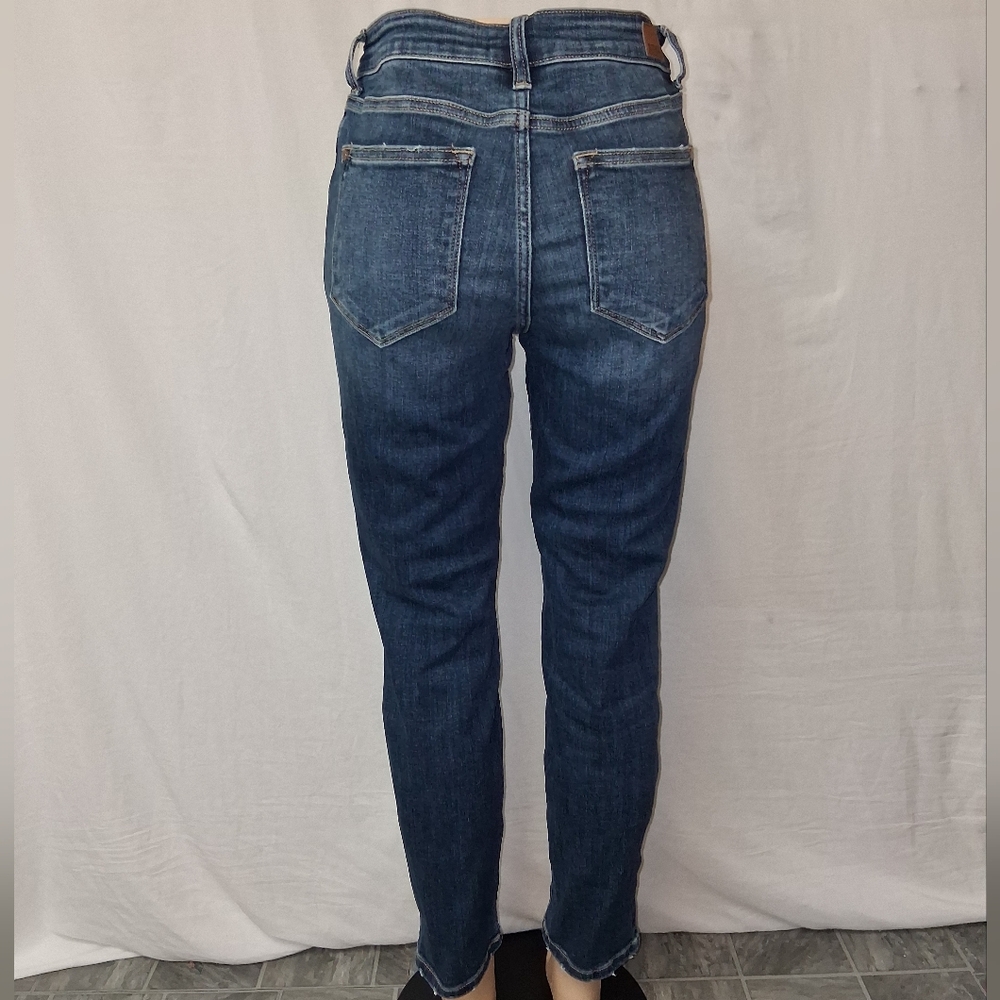 Judy Blue Los Angeles Size 5/27  Dark Wash Skinny Jeans - Picture 8 of 16